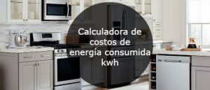 Calculadora de costos de energía consumida