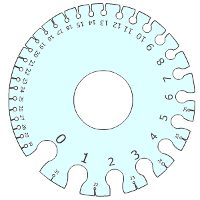 tabla de diametros de AWG