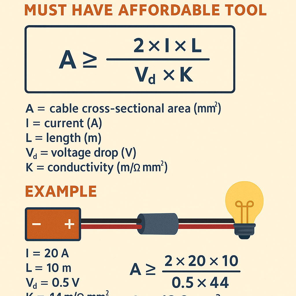 Cable Sizing Calculator Must Have Affordable Tool for Accurate Wire Selection