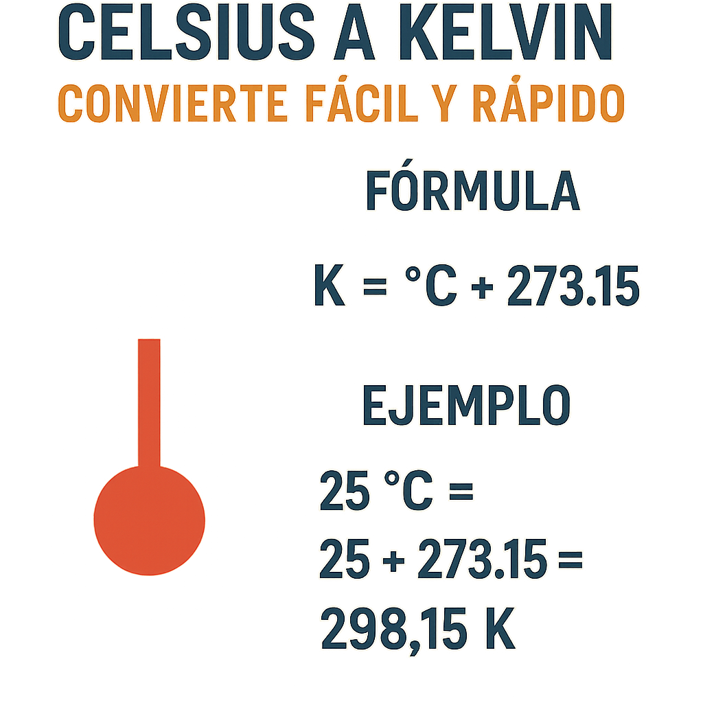 Calculadora Celsius a Kelvin convierte fácil y rápido guía práctica y precisa