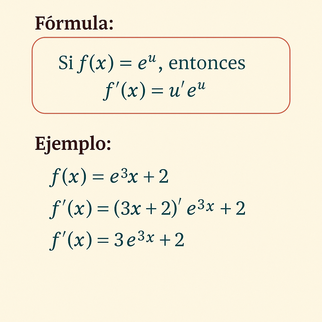 Calculadora De Derivada De Funciones Exponenciales Gratis con pasos y explicación clara