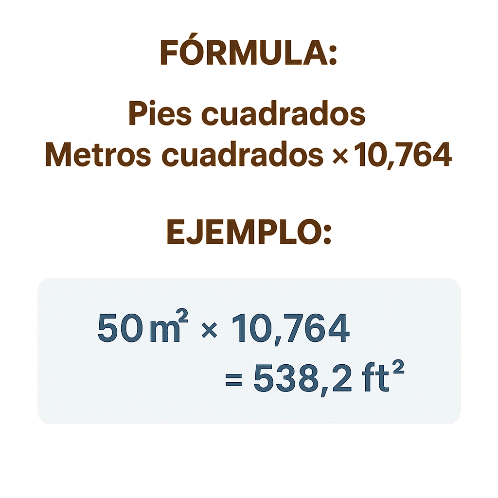 Calculadora metros cuadrados a pies cuadrados gratis para proyectos de construcción