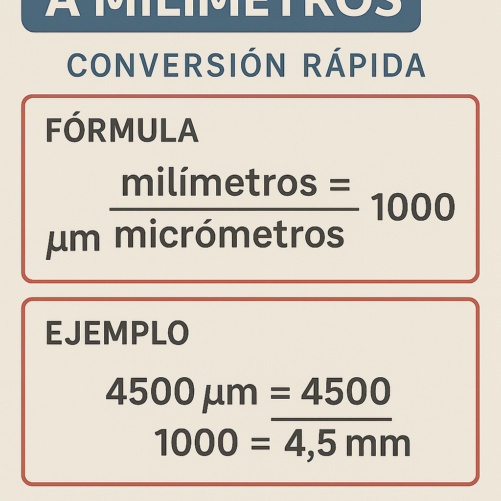 Calculadora micrometros a milimetros conversion rapida y exacta en segundos
