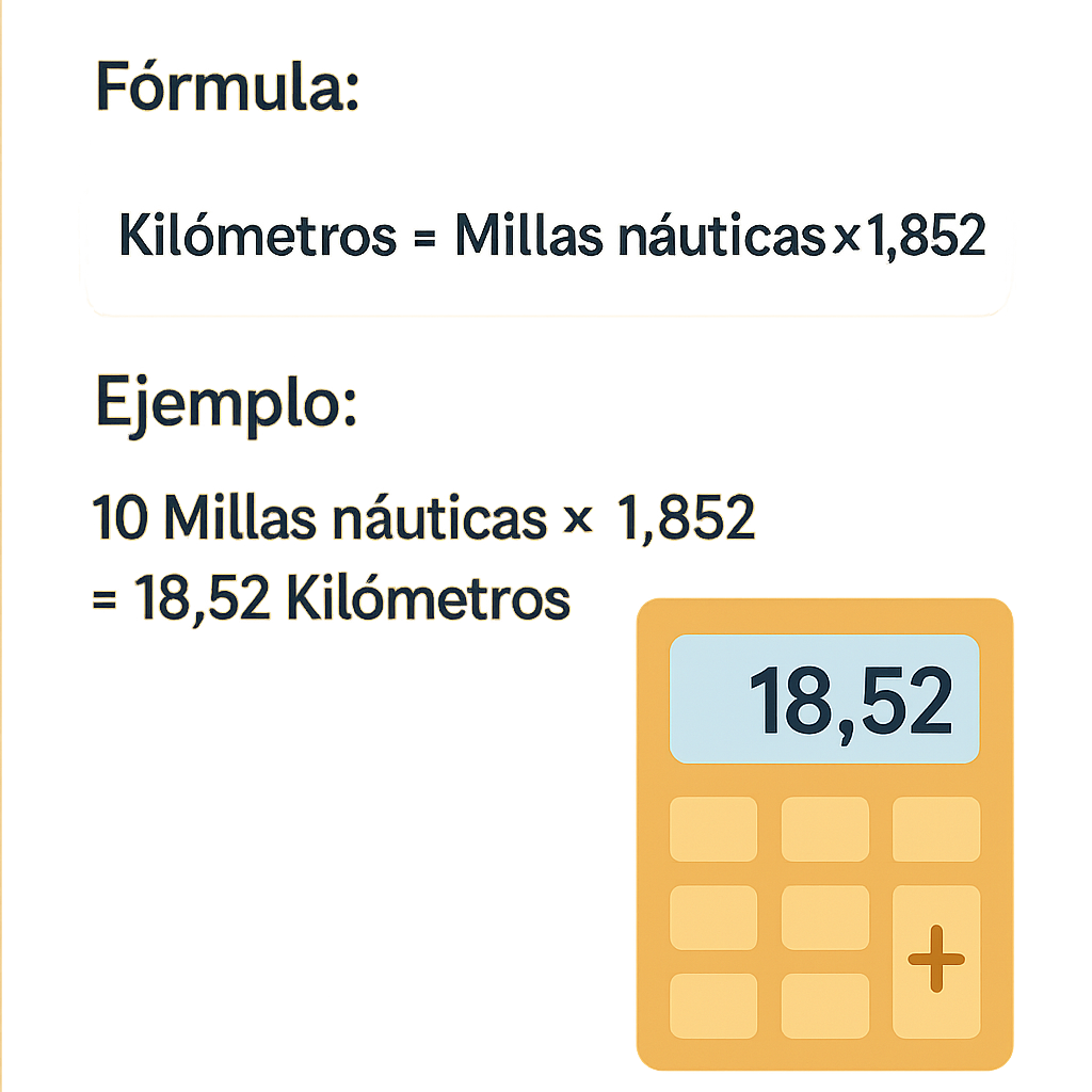 Calculadora Milla Nautica A Km Conversor Rapido Y Gratis para navegación precisa