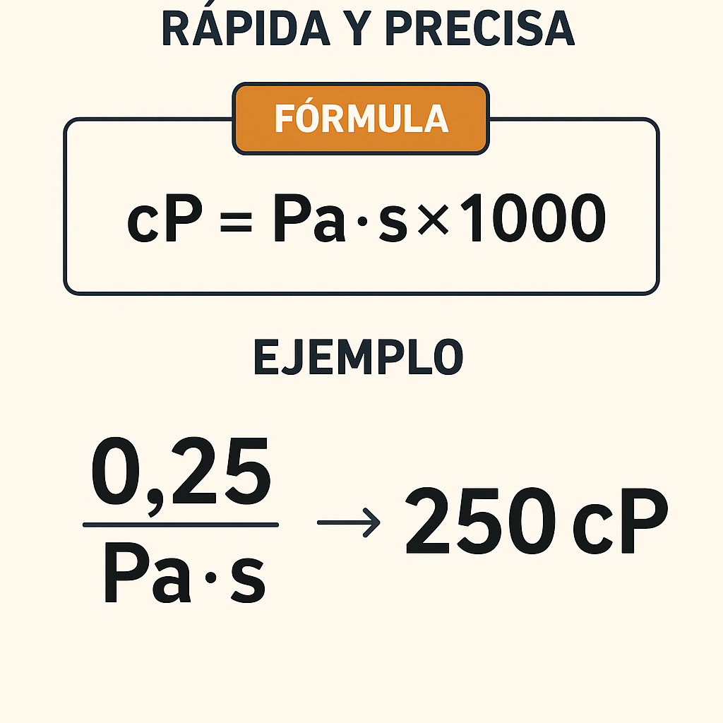 Calculadora Pa S A Cp Centipoise Rapida Y Precisa para conversiones fiables