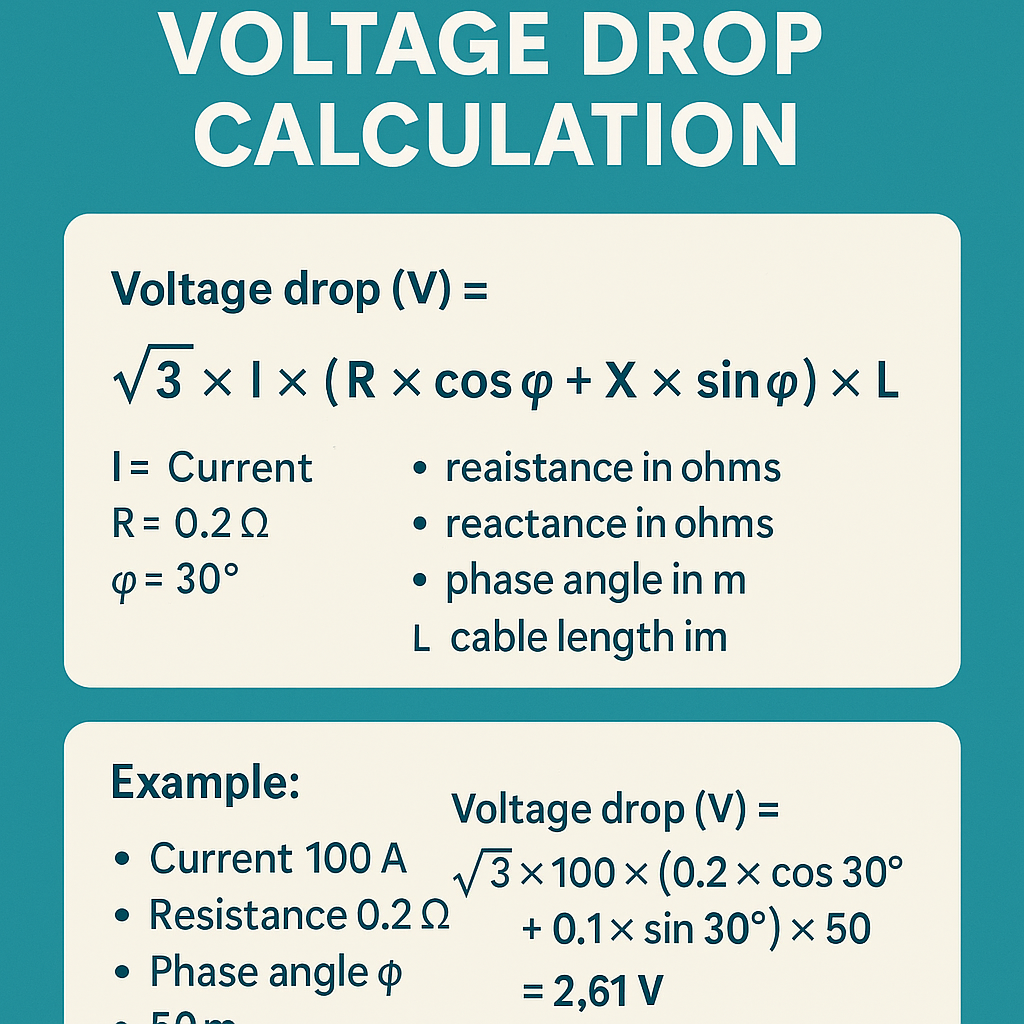 Calculator Three Phase Voltage Drop Calculation Epic Best for Accurate Results