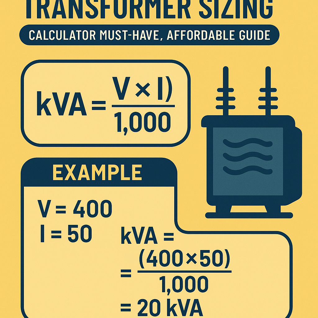 Calculator Transformer Sizing Must Have Affordable Guide for Efficient Selection