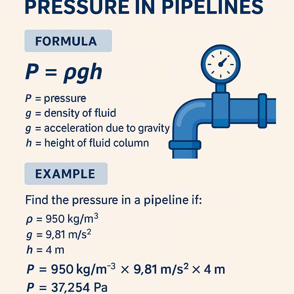 Pressure In Pipelines Must Have Affordable Calculator for Accurate Flow Estimates