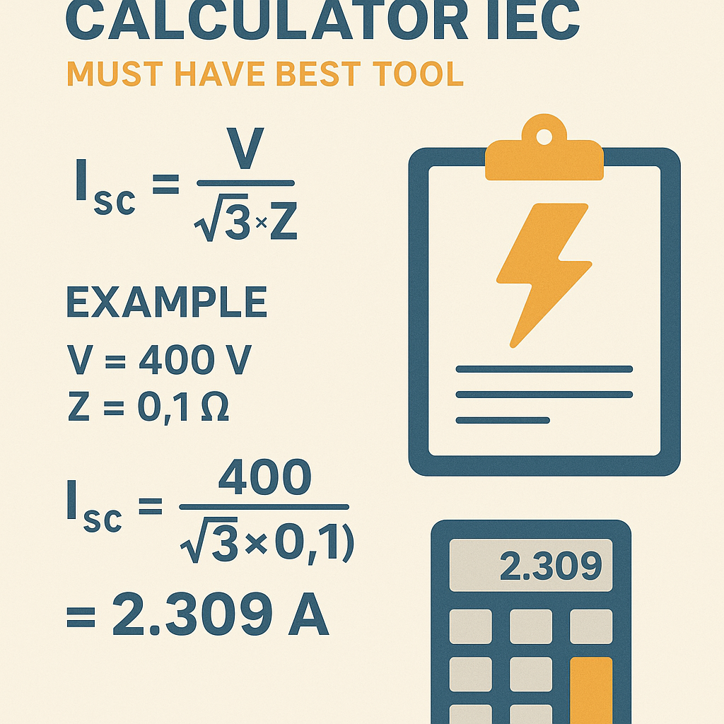 Short Circuit Capacity Calculator Iec Must Have Best Tool for Engineers